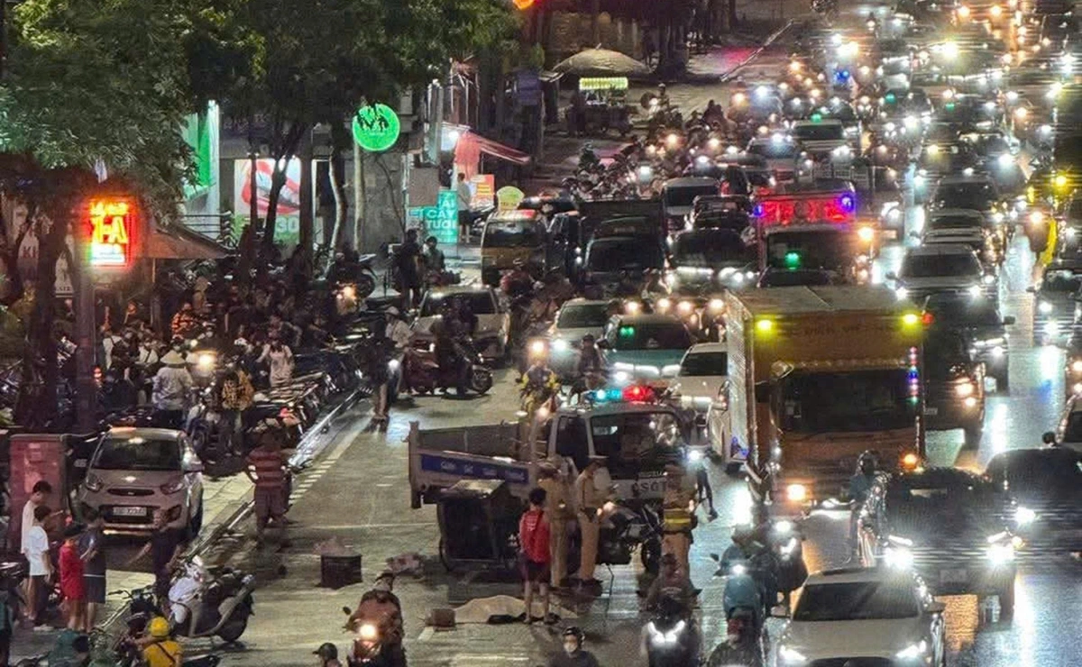 Vụ việc khiến giao thông bị ùn ứ