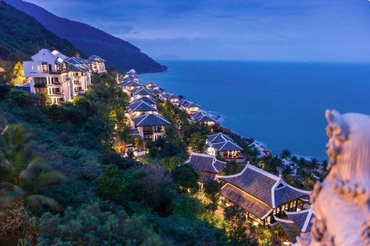 James Pham retreats into nature at InterContinental Danang Sun Peninsula Resort. (Photo: Sun Group)