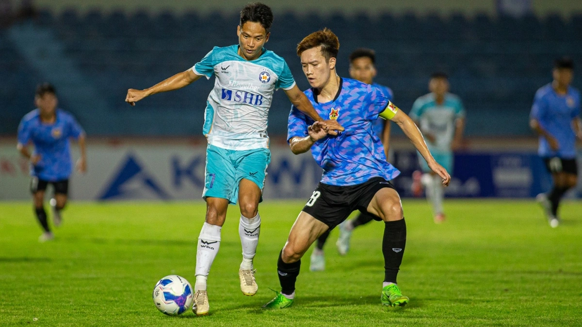 Đà Nẵng giành chiến thắng trong trận đấu với Ninh Bình FC (Ảnh: Đà Nẵng FC)