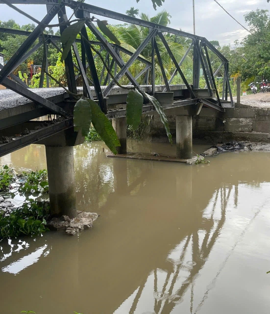 Đập tràn đã được tháo dỡ trả lại hiện trạng ban đầu cho rạch Ông Đề.