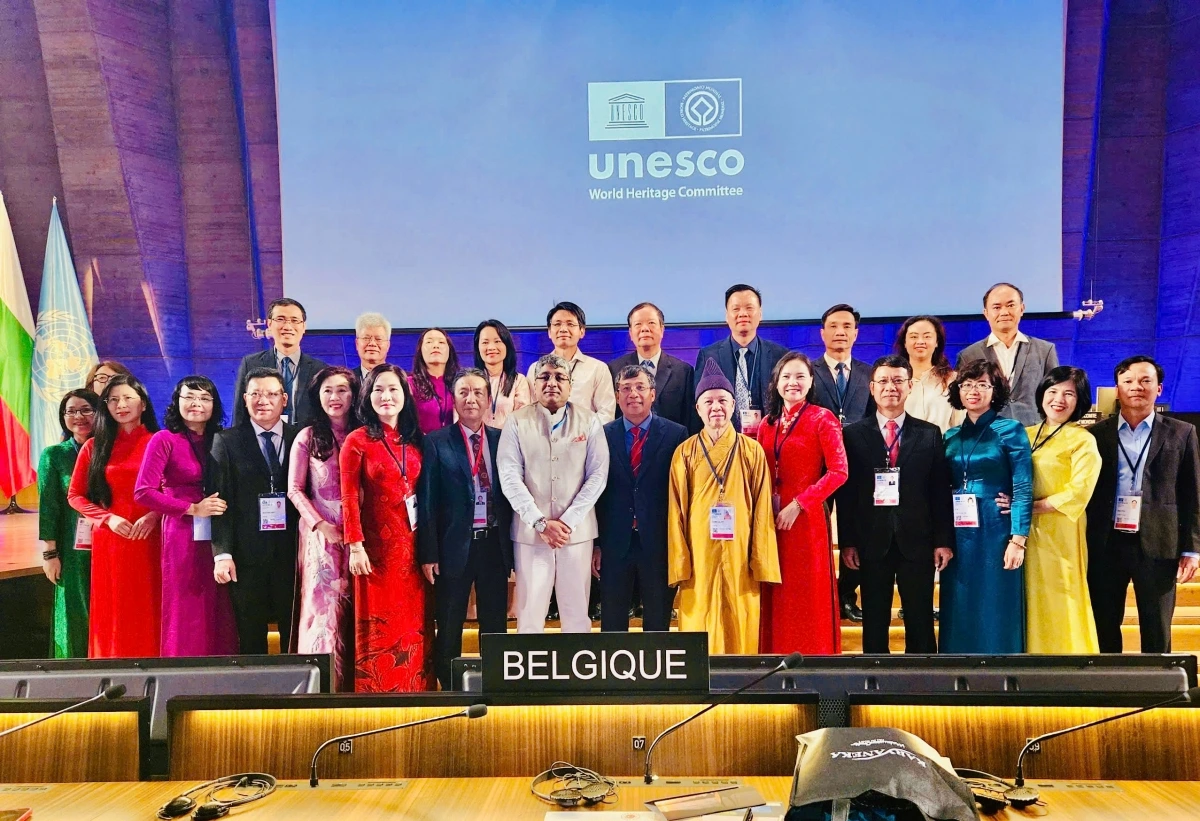 Đoàn Việt Nam tham gia Kỳ họp lần thứ 47 của Ủy ban Di sản Thế giới tại Trụ sở UNESCO, Cộng hòa Pháp