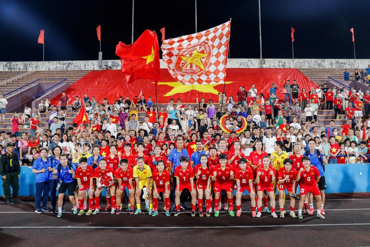 Đội tuyển nữ Việt Nam xuất sắc giành vé dự VCK Asian Cup 2026.