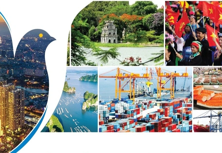 Triển lãm thành tựu Đất nước nhân dịp kỷ niệm 80 năm Ngày Quốc khánh từ ngày 28/8 - 5/9/2025 tại Trung tâm Triển lãm Quốc gia, Cổ Loa, Đông Anh, Hà Nội.