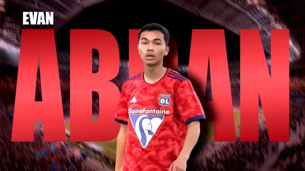 Evan Abran từng khoác áo U19 Lyon.