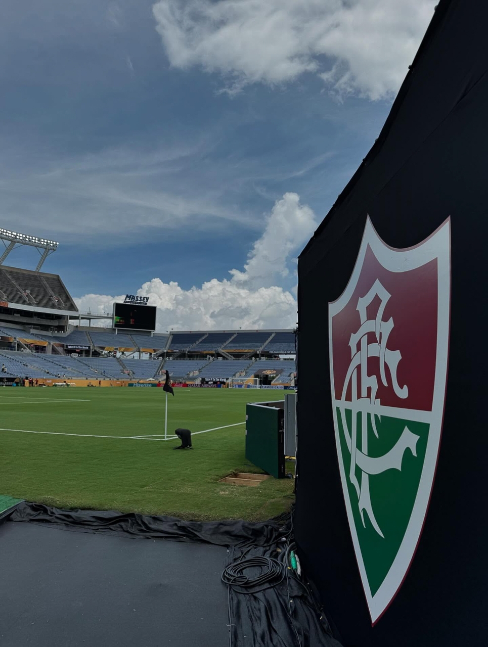 Trận đấu giữa Fluminense vs Al Hilal diễn ra trên SVĐ Camping World (Ảnh: Fluminense FC)