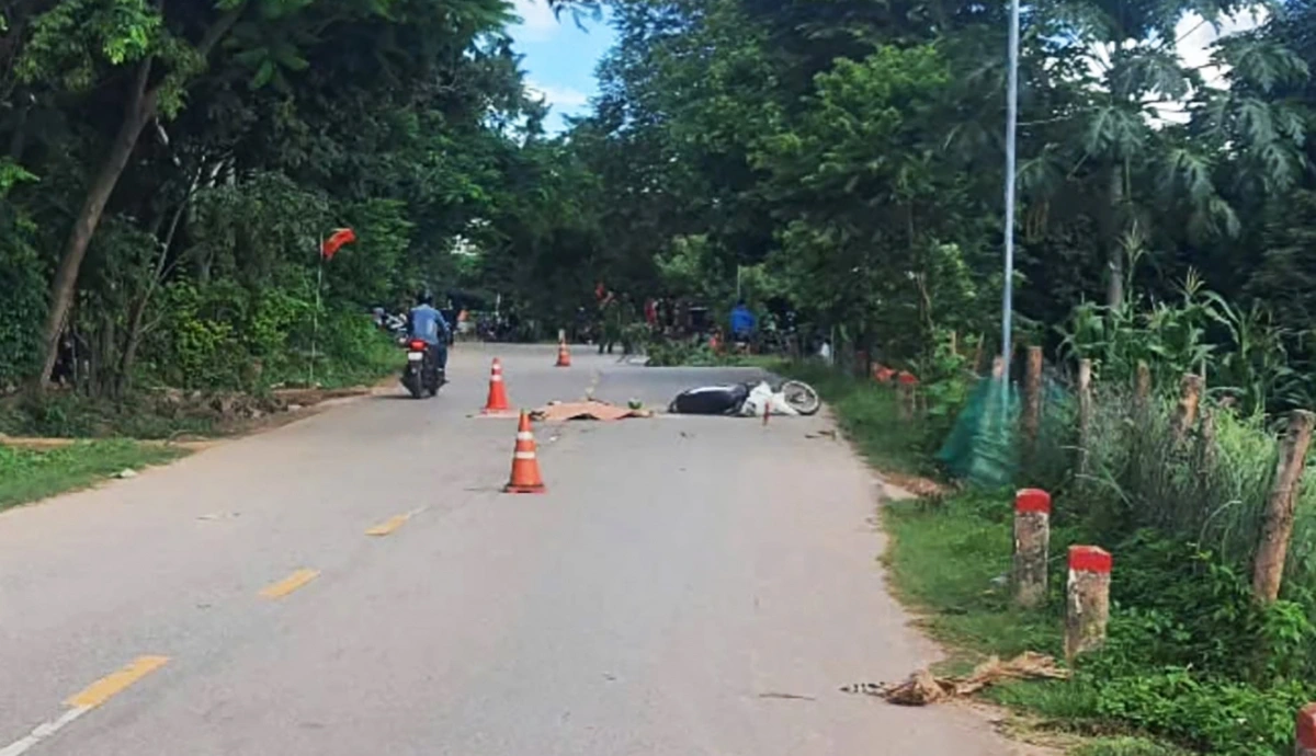 Hiện trường vụ tai nạn