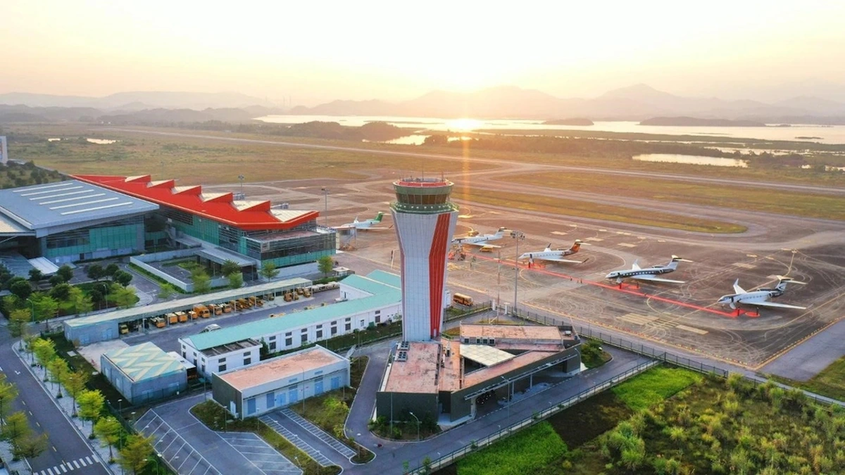 Sân bay quốc tế Vân Đồn do nhà đầu tư tư nhân xây dựng tại tỉnh Quảng Ninh (Ảnh: Tuổi Trẻ)
