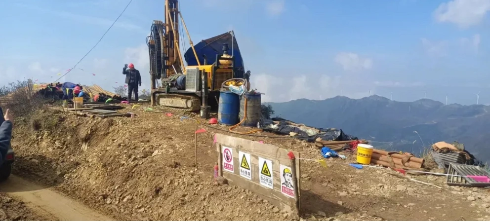 Khu vực mỏ Lithium mới được phát hiện tại Hồ Nam, Trung Quốc. Ảnh: Guancha.cn