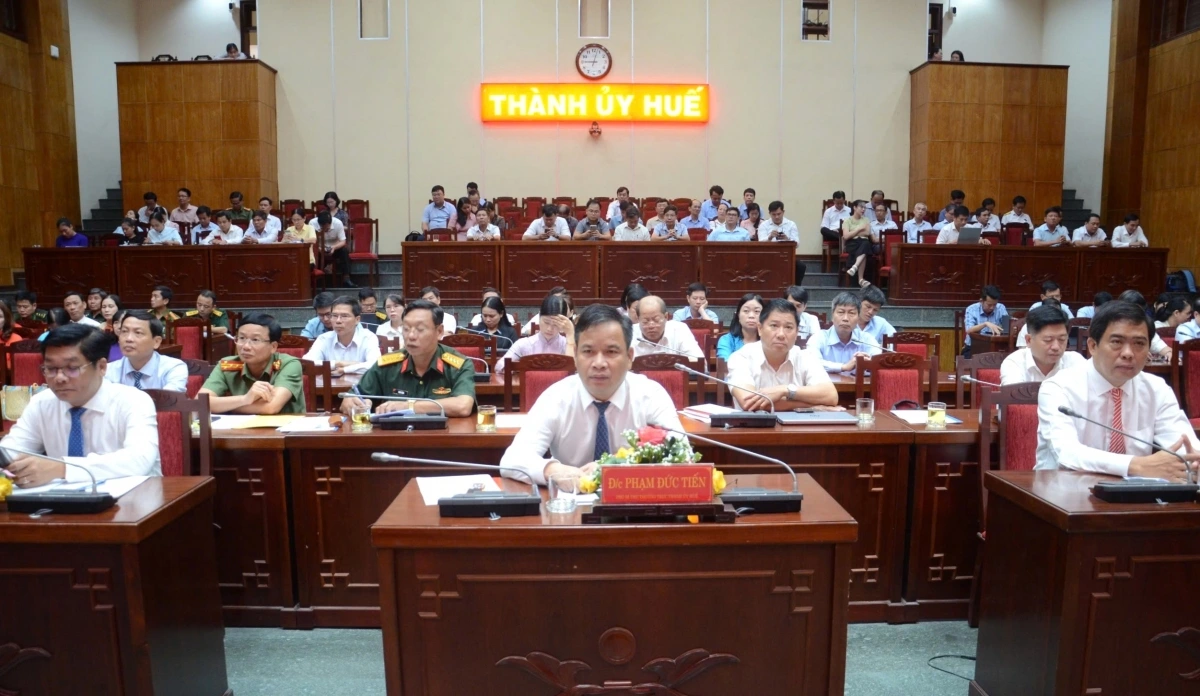Hội Nghị tổng kết 10 năm thực hiện Chỉ thị 05 về học tập và làm theo tư tưởng, đạo đức, phong cách Hồ Chí Minh ở thành phố Huế