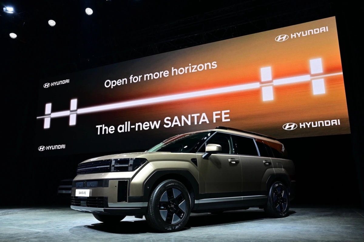 Santa Fe 2025 tại thị trường Thái Lan.
(Ảnh minh họa: KT)