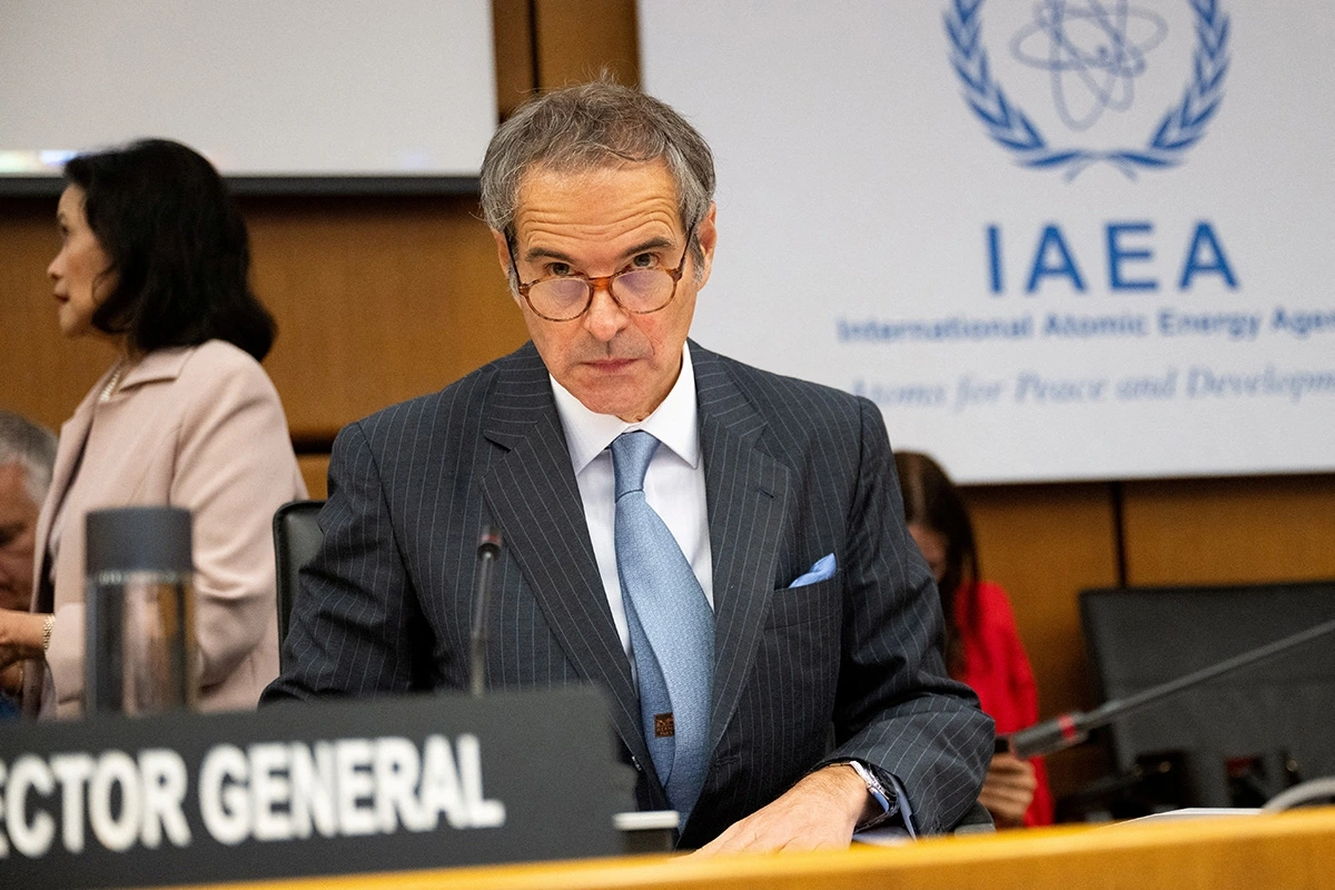 Tổng Giám đốc Cơ quan Năng lượng Nguyên tử Quốc tế (IAEA) Rafael Grossi. Ảnh: Reuters