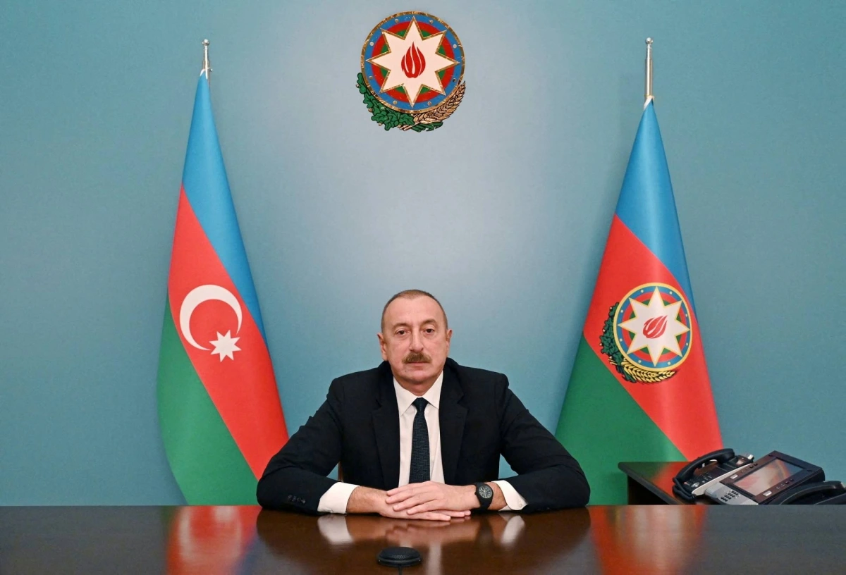 Tổng thống Azerbaijan Ilham Aliyev. (Ảnh: Reuters)