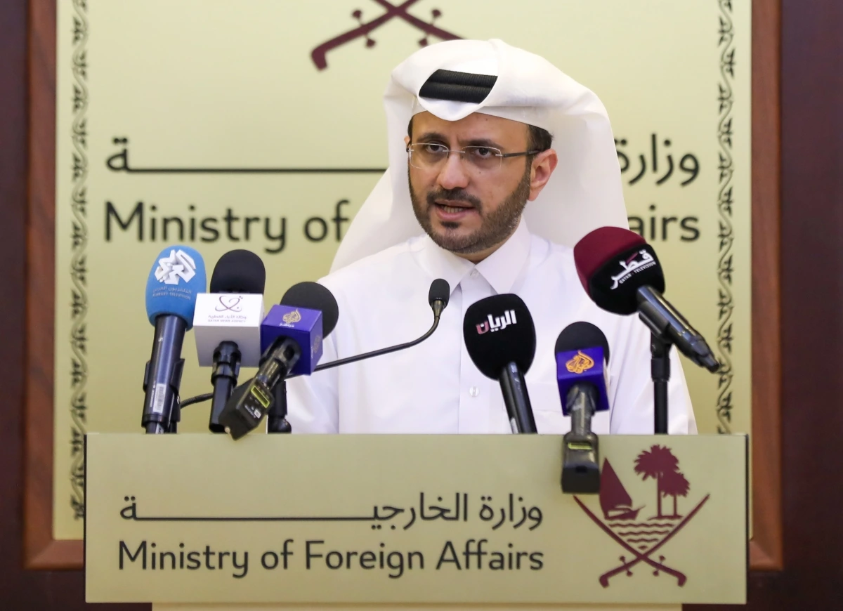 Người phát ngôn Bộ Ngoại giao Qatar Majed bin Mohammed Al Ansari. Ảnh: Bộ Ngoại giao Qatar