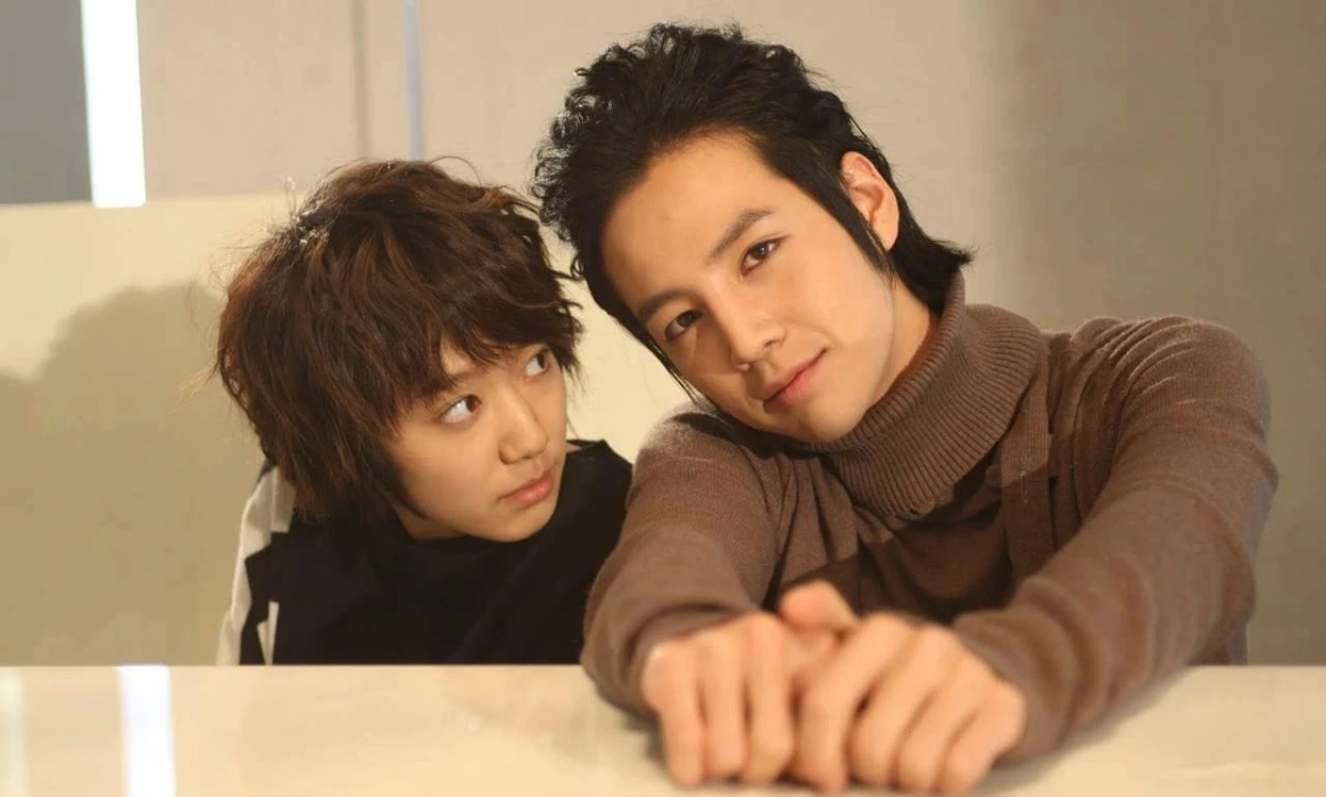 Jang Geun Suk và Park Shin Hye trong "Cô nàng đẹp trai"