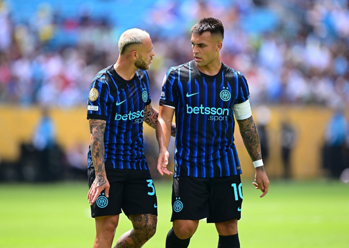 Inter Milan dừng bước ở vòng 1/8 FIFA Club World Cup 2025. (Ảnh: Getty)