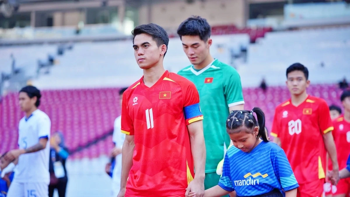 Khuất Văn Khang tự tin cùng U23 Việt Nam vô địch ở U23 Đông Nam Á 2025 (Ảnh: ASEAN UTD).