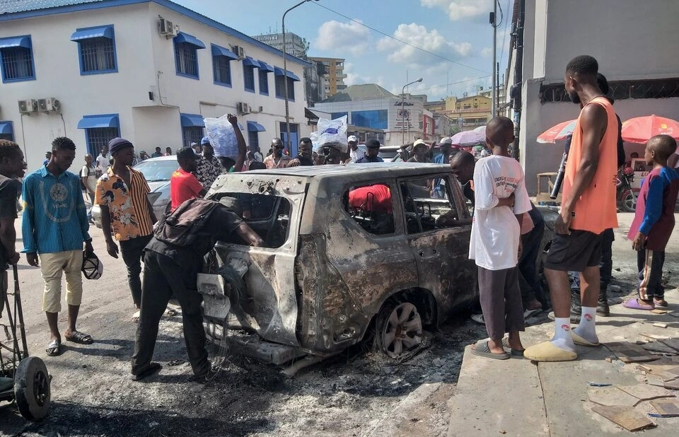 Hiện trường một vụ tấn công khủng bố ở Congo. Ảnh minh họa: Reuters.