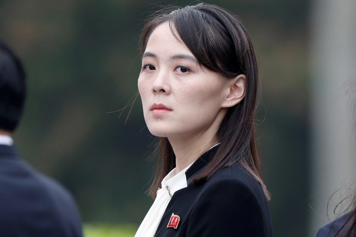 Em gái nhà lãnh đạo Triều Tiên Kim Yo Jong. Ảnh: Reuters