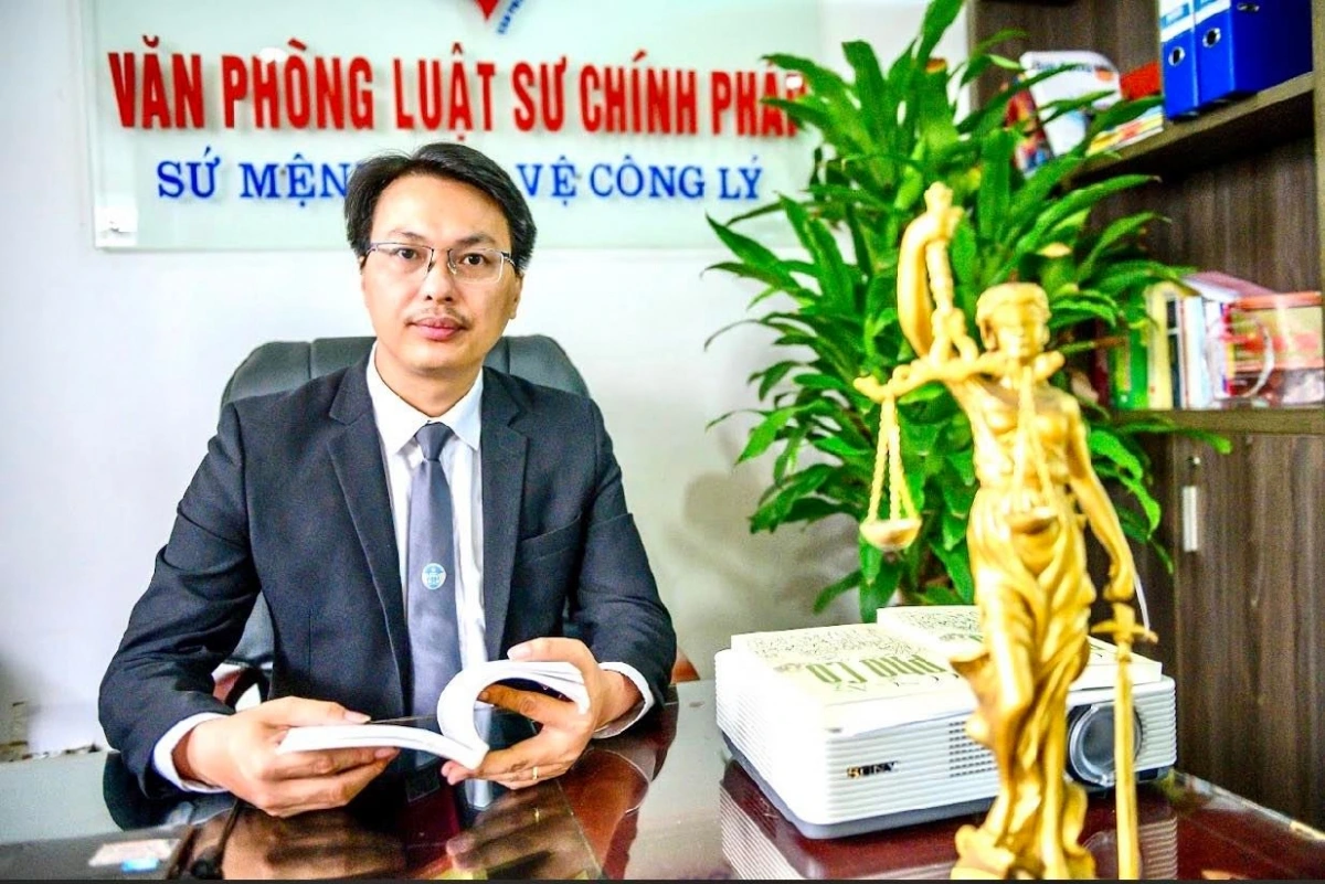 Luật sư Đặng Văn Cường - Trưởng Văn phòng Luật sư Chính Pháp, Ủy viên Ban Chấp hành Hội Bảo vệ quyền trẻ em Việt Nam