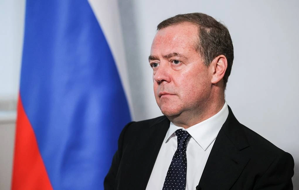 Phó Chủ tịch Hội đồng An ninh Nga Dmitry Medvedev. Ảnh: Tass