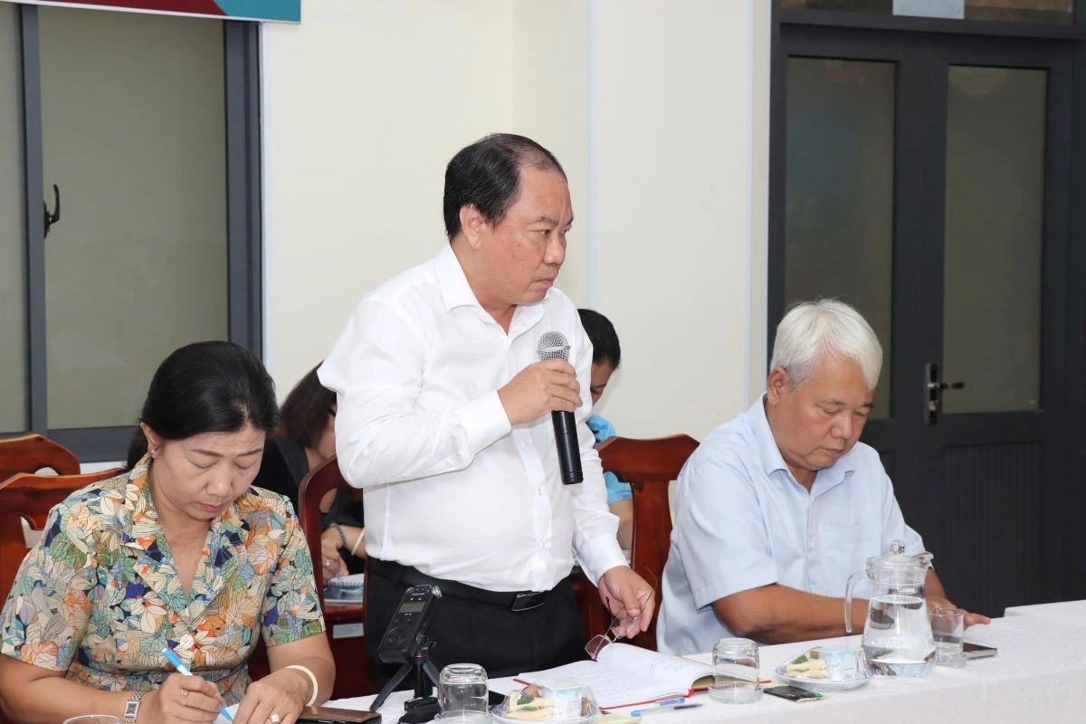 Ông Nguyễn Hoài Nam, Phó Giám đốc Sở Y tế TP.HCM
