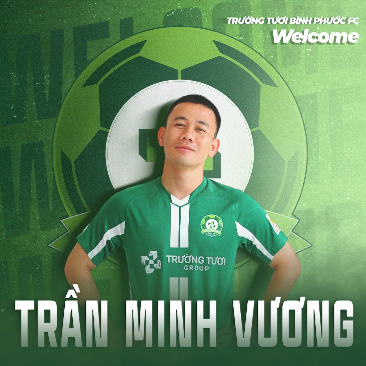 Minh Vương là cầu thủ mới nhất gia nhập Bình Phước. 