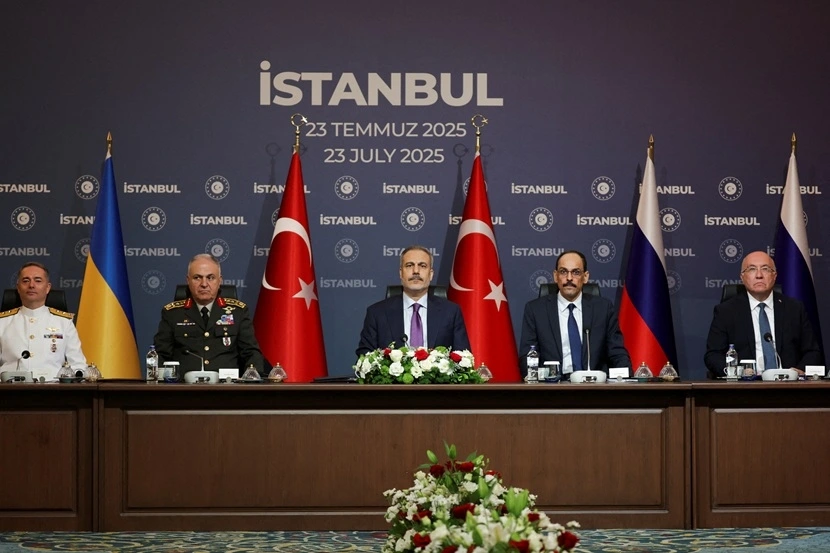 Nga và Ukraine tiến hành vòng đàm phán thứ 3 tại Istanbul, Thổ Nhĩ Kỳ. Ảnh: Reuters