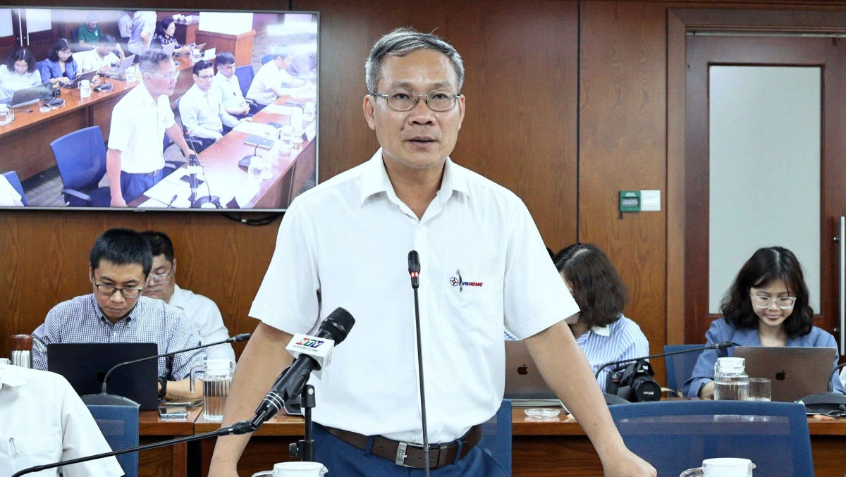 Ông Bùi Trung Kiên, Phó Tổng Giám đốc Tổng Công ty Điện lực TP.HCM (ảnh Như Ý)