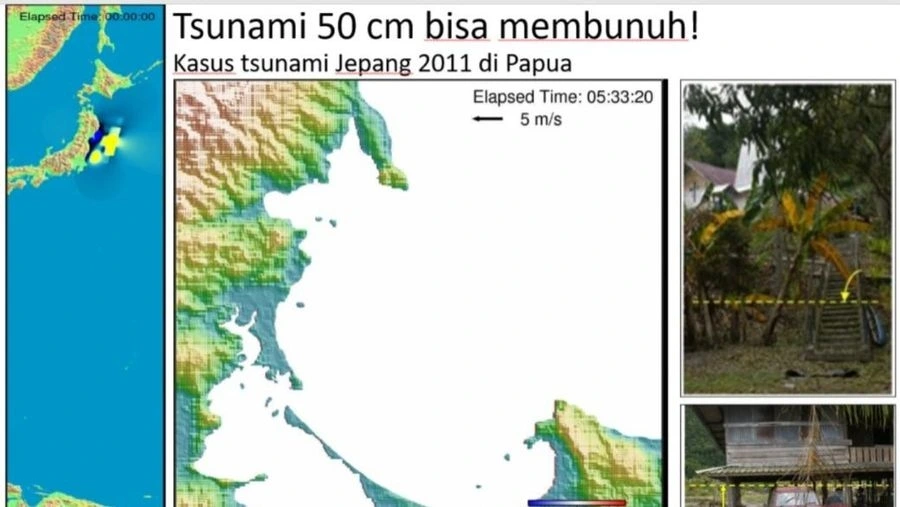 Paparan BNPB cung cấp thông tin về khả năng sóng thần ở Indonesia