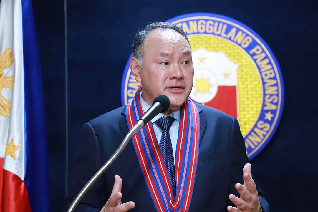 Bộ trưởng Quốc phòng Philippines Gilberto Teodoro. Ảnh: DND