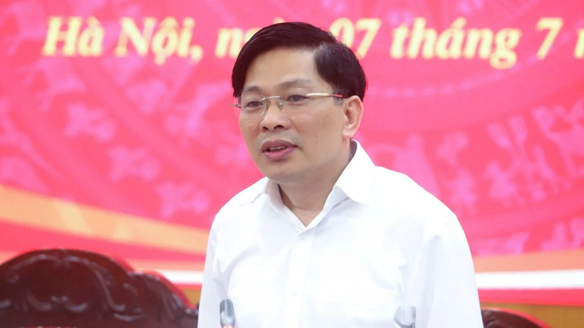 Phó Trưởng Ban Nội chính Trung ương Đặng Văn Dũng thông tin kết quả phiên họp 28 của Ban Chỉ đạo Trung ương. Ảnh:PV