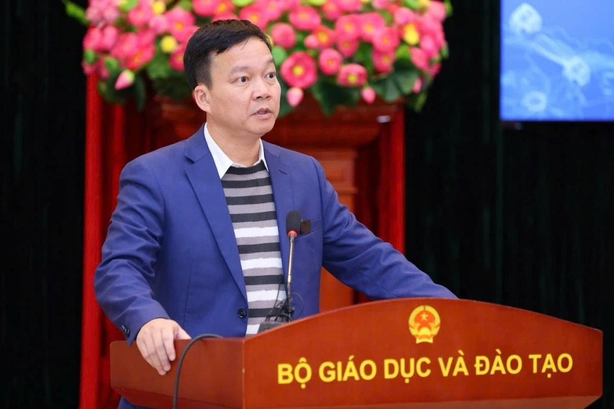 PGS.TS Nguyễn Anh Dũng, Phó Vụ trưởng vụ giáo dục Đại học, Bộ GD-ĐT (Ảnh: Moet)