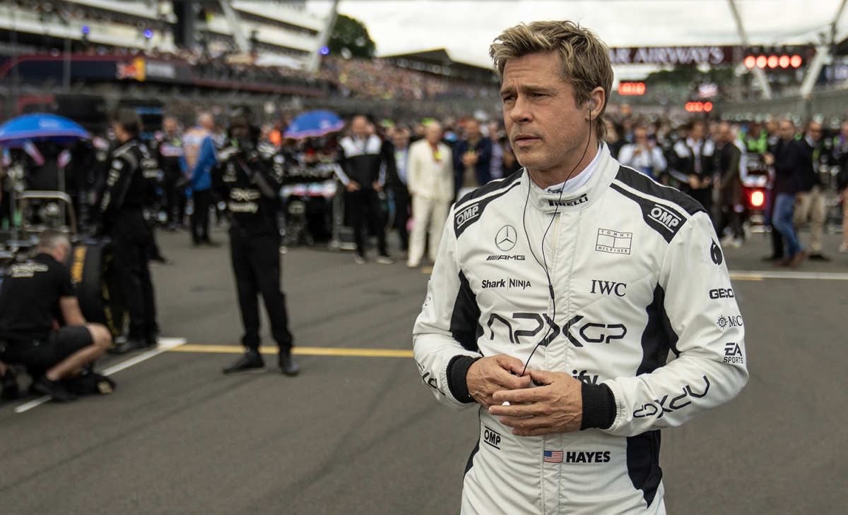 Brad Pitt không sử dụng đóng thế trong nhiều cảnh quay tốc độ cao của phim "F1"