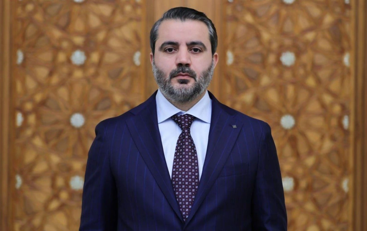 Ngoại trưởng Syria Asaad Hassan al-Shaibani. Ảnh: Hãng thông tấn SANA.