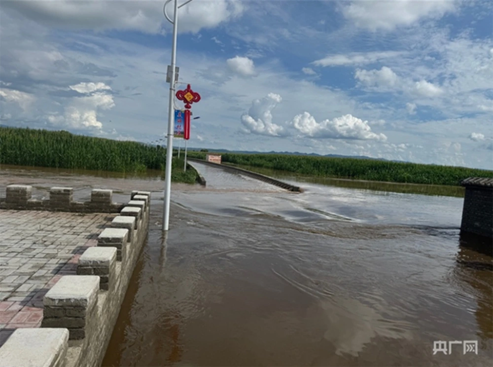 Khu vực xảy ra vụ tai nạn. Ảnh CNR