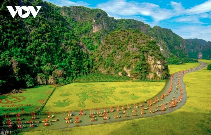 Tam Coc tourism site in the northern province of Ninh Binh