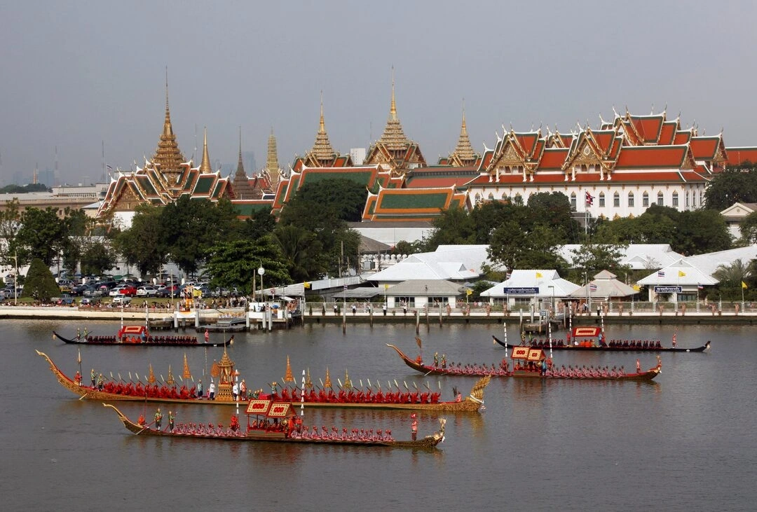 Sông Chao Phraya tại thủ đô Bangkok. Ảnh: Reuters