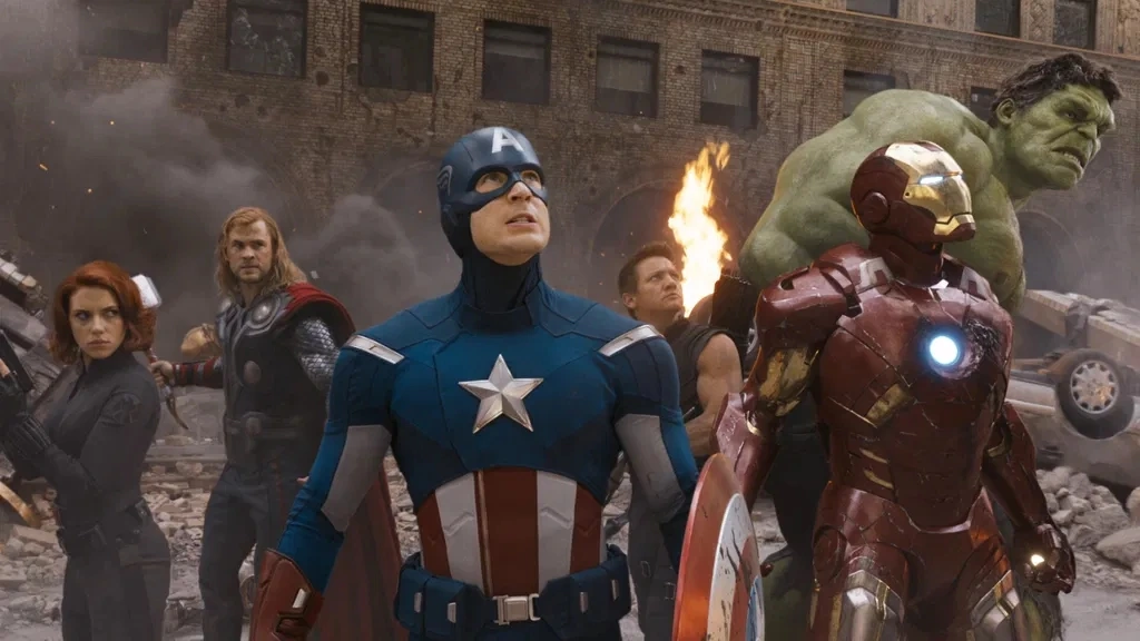 “The Avengers” đã tạo nên cơn địa chấn khi lần đầu tiên đưa nhiều siêu anh hùng chính lên màn ảnh trong cùng một bộ phim. (Ảnh: KT)