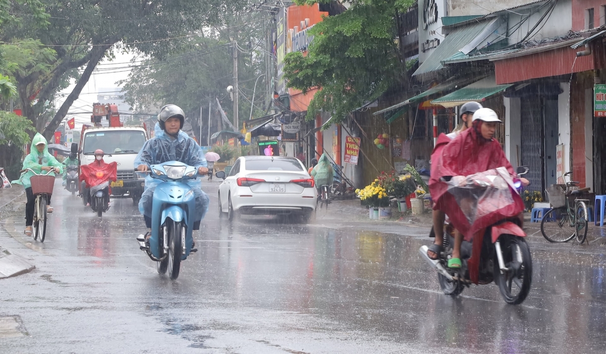 Bắc Bộ và Thanh Hóa tiếp tục có mưa to và dông