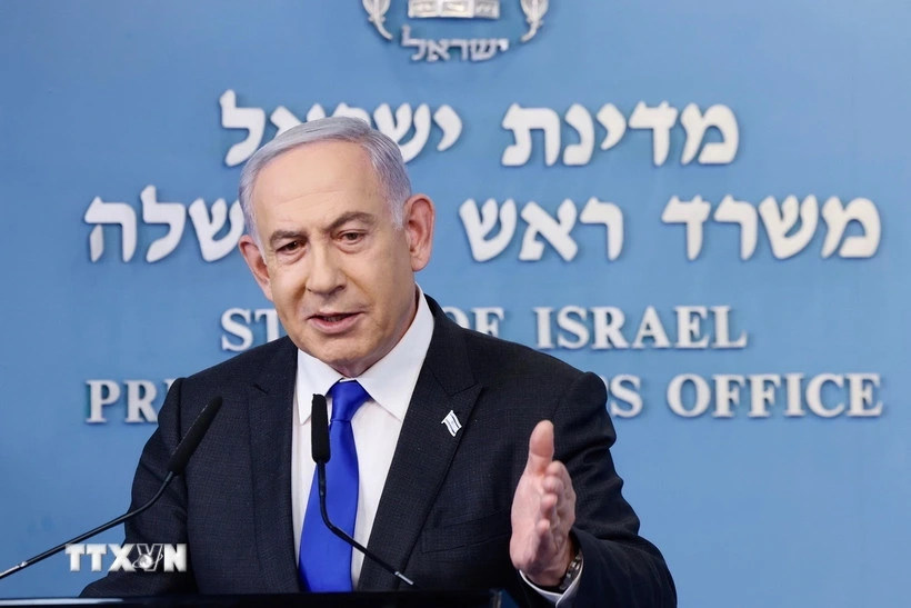 Thủ tướng Israel Benjamin Netanyahu. Ảnh: AFP/TTXVN