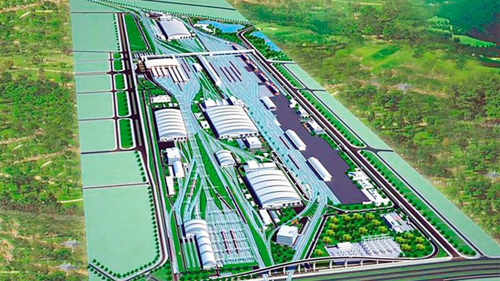 Phối cảnh Tổ hợp ga Ngọc Hồi