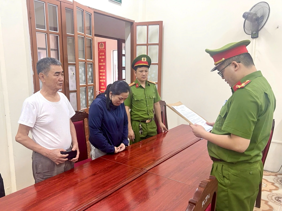 Tòng Thị Ngọc bị khởi tố về tội Lừa đảo chiếm đoạt tài sản.
