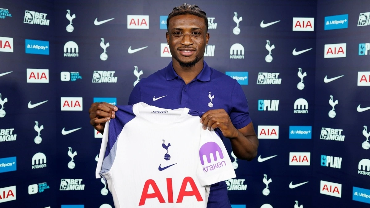 7. Mohammed Kudus từ West Ham sang Tottenham (63,8 triệu Euro)