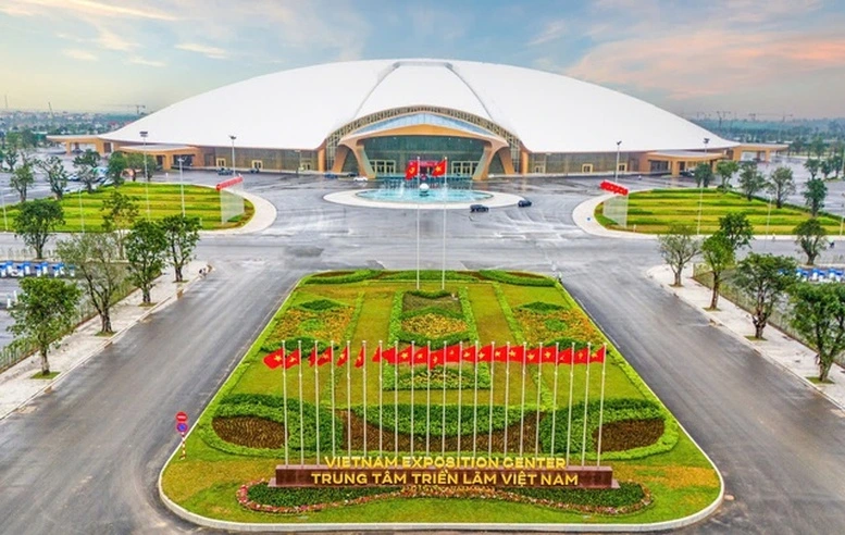 Triển lãm thành tựu Đất nước nhân dịp kỷ niệm 80 năm Ngày Quốc khánh tổ chức tại Trung tâm Triển lãm Quốc gia, Cổ Loa, Đông Anh, Hà Nội