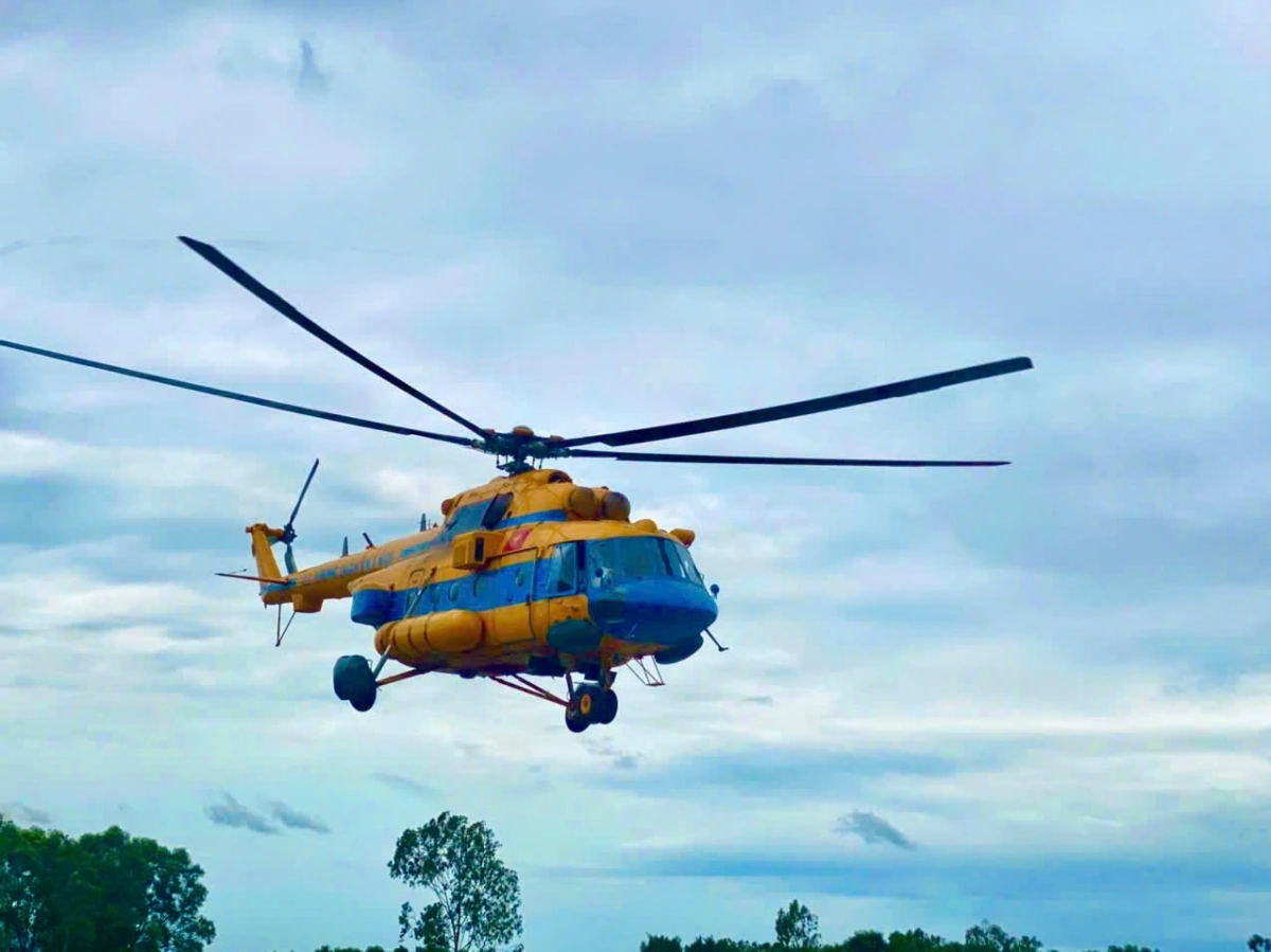 Trực thăng MI-171 của Trung đoàn 916, Sư đoàn 371, Quân chủng Phòng không - Không quân