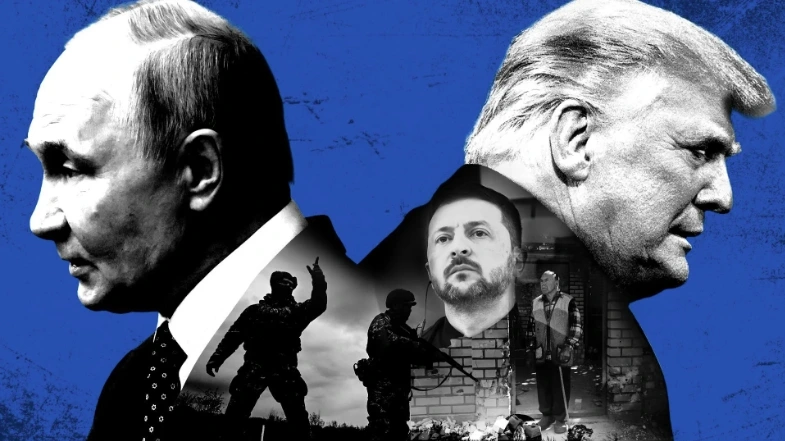 Tổng thống Nga Vladimir Putin và Tổng thống Mỹ Donald Trump. Ảnh: Axios