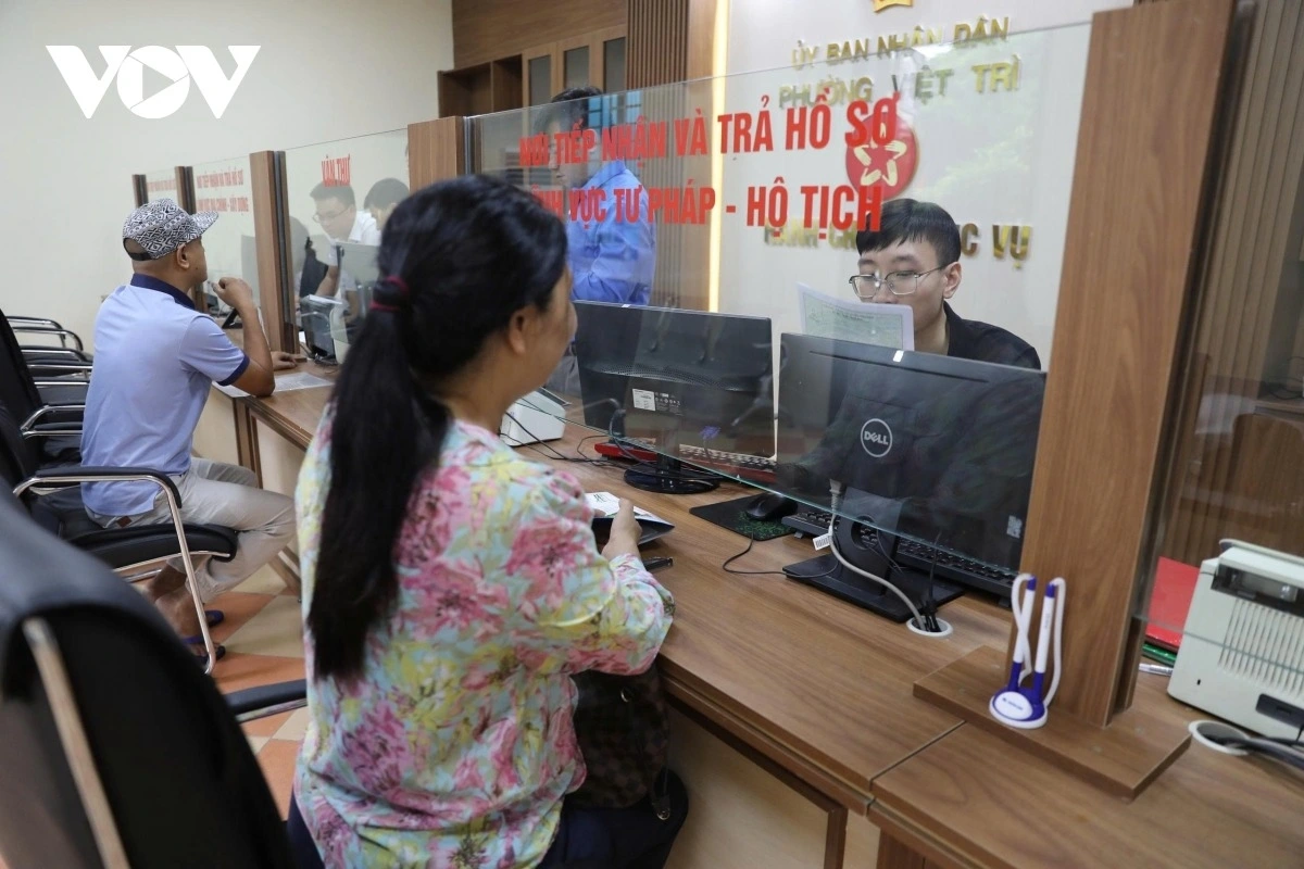 Trung tâm phục vụ hành chính công phường Việt Trì (tỉnh Phú Thọ)