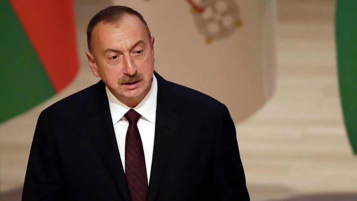 Tổng thống Azerbaijan Ilham Aliyev (Ảnh AP)
