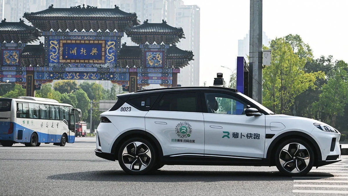 Vũ Hán, Trung Quốc là nơi đang phát triển mạnh mạng lưới robotaxi.