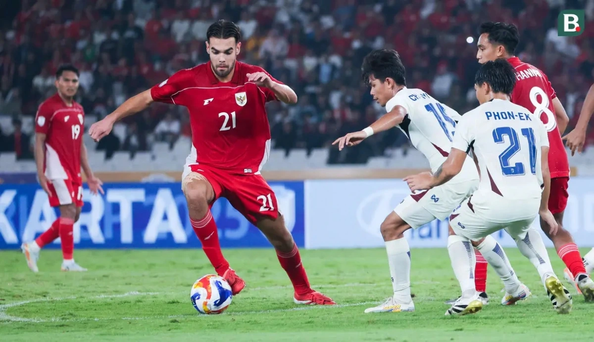 Tiền đạo chủ lực của U23 Indonesia - Jens Raven bỏ ngỏ khả năng ra sân ở trận chung kết. (Ảnh: Bola)
